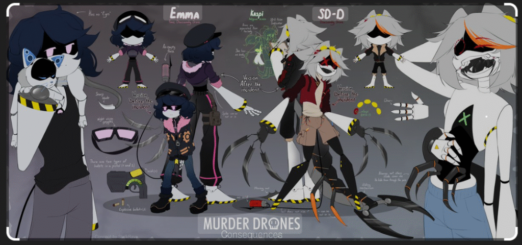 murder drones oc maker