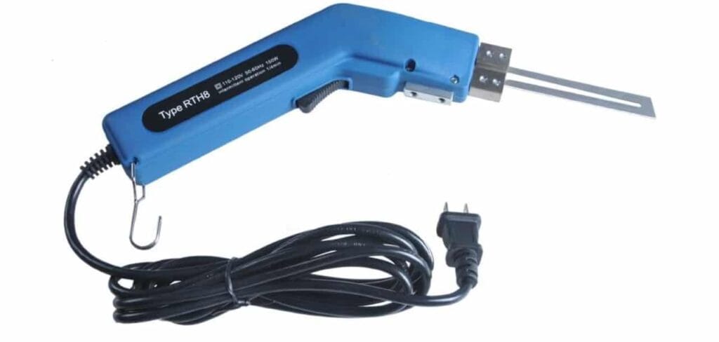 foam puppets hot knife or electric knife