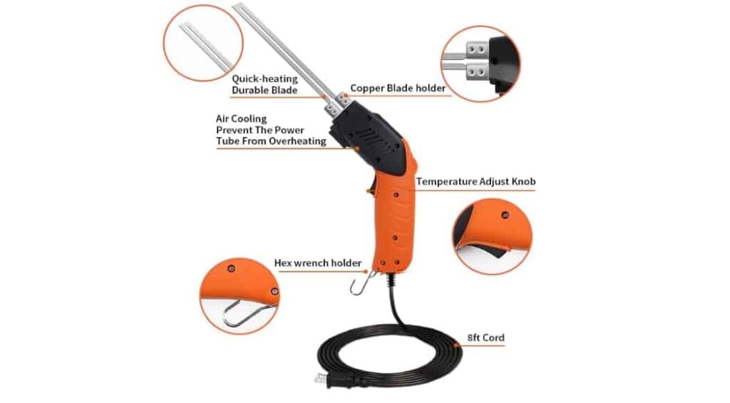 foam puppets hot knife or electric knife